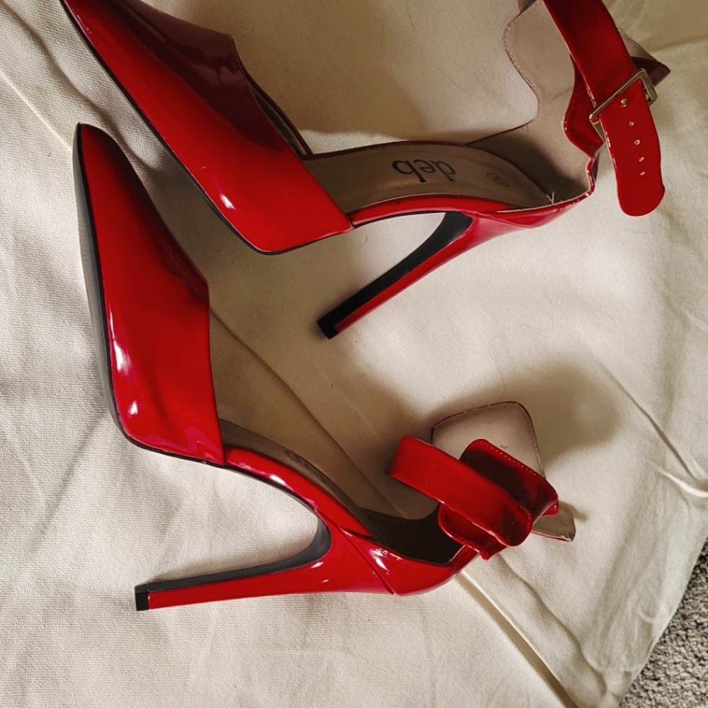 Red Deb High Heels